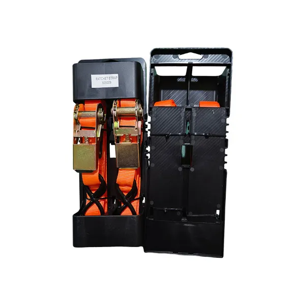 TRAKA ZA ZATEZANJE SA ŠPANEROM I KUKAMA 2KOM 5M/25MM 500KG 