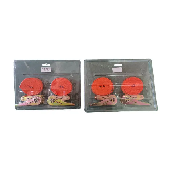 TRAKA ZA ZATEZANJE SA ŠPANEROM I KUKAMA 2KOM 4.5M/25MM 250KG 