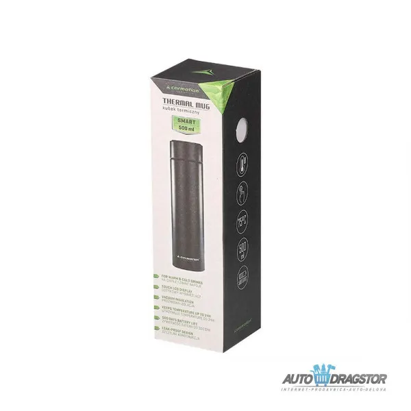 TERMOS ZA KOLA 500 ML SA DISPLEJOM ZA OČITAVANJE TEMPERATURE 