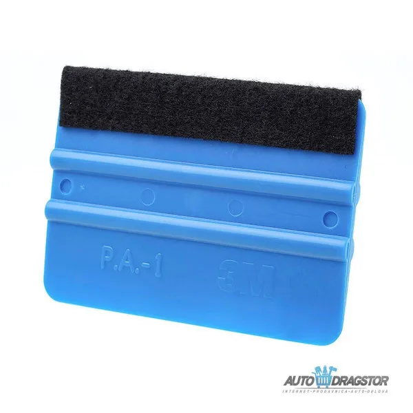 ŠPAHTLA SA FILCOM ZA LEPLJENJE FOLIJA I NALEPNICA 12x8CM 