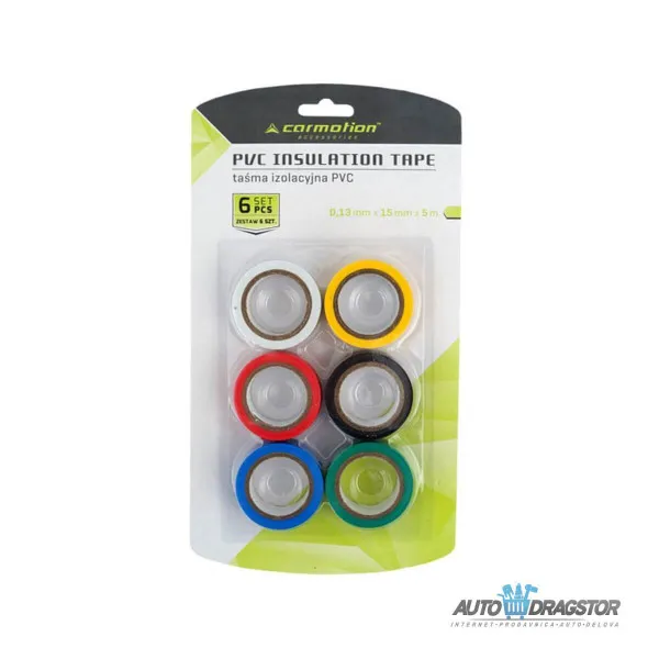 IZOLIR TRAKA 15MMx5Mx0.13MM VIŠEBOJNA 6KOM 