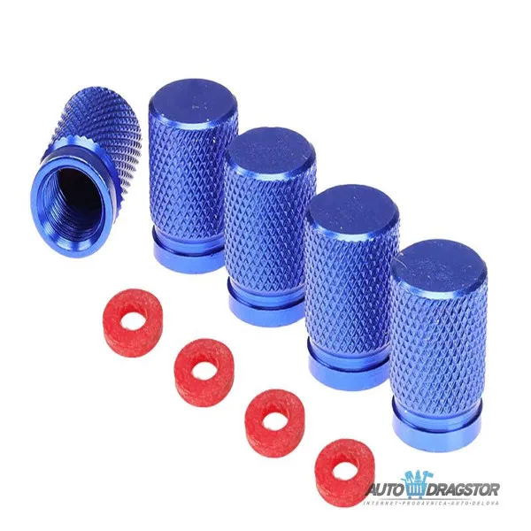 KAPICE VENTILA ALUMINIJUMSKE 5KOM PLAVE 