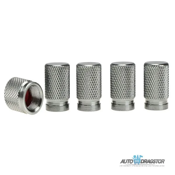 KAPICE VENTILA ALUMINIJUMSKE 5KOM TAMNO SIVE 