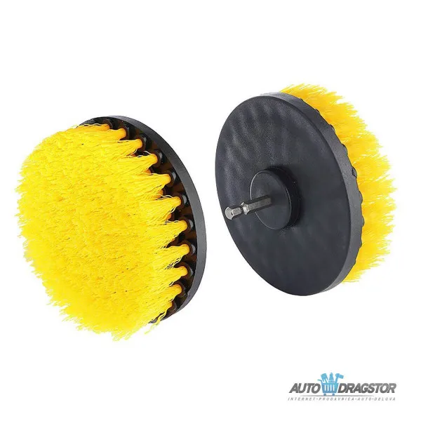 SET ROTACIONIH ČETKI ZA SKIDANJE PRLJAVŠTINE 4KOM 