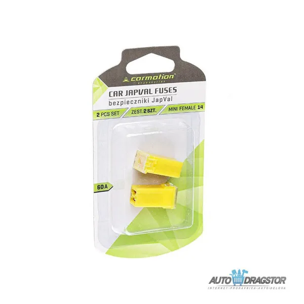 OSIGURAČI JAPVAL MINI ŽENSKI 14 60A 2KOM 