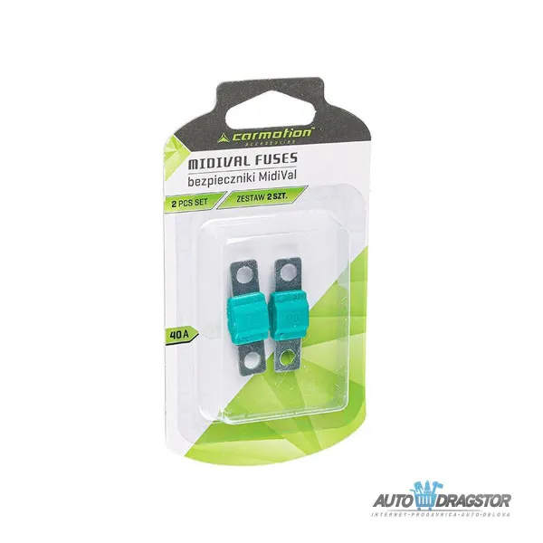 OSIGURAČI MIDIVAL 40A  2KOM 