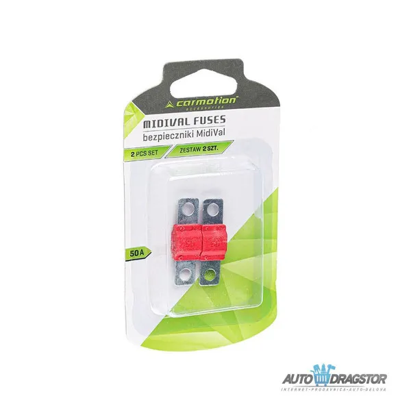 OSIGURAČI MIDIVAL 50A  2KOM 