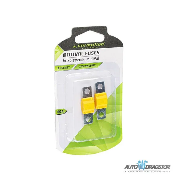 OSIGURAČI MIDIVAL 60A  2KOM 