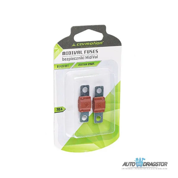 OSIGURAČI MIDIVAL 70A  2KOM 