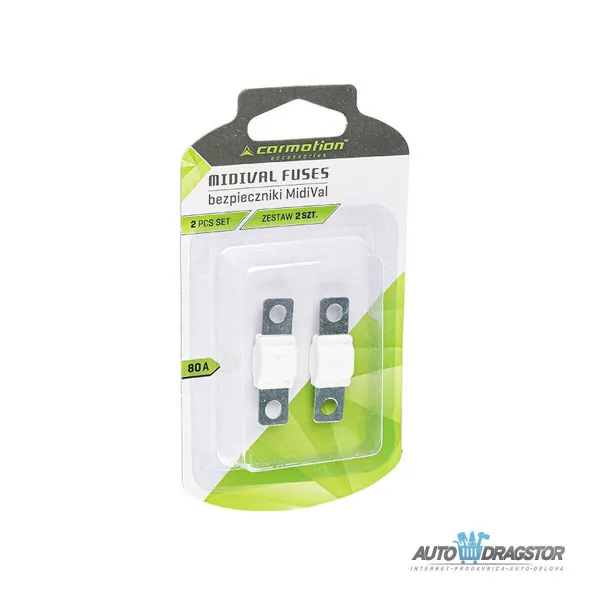 OSIGURAČI MIDIVAL 80A  2KOM 