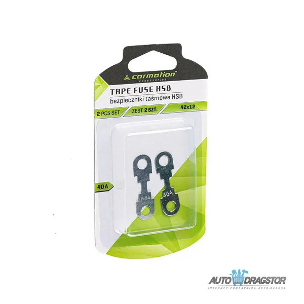 TRAKASTI OSIGURAČ HSB 42x12MM 40A 2KOM 