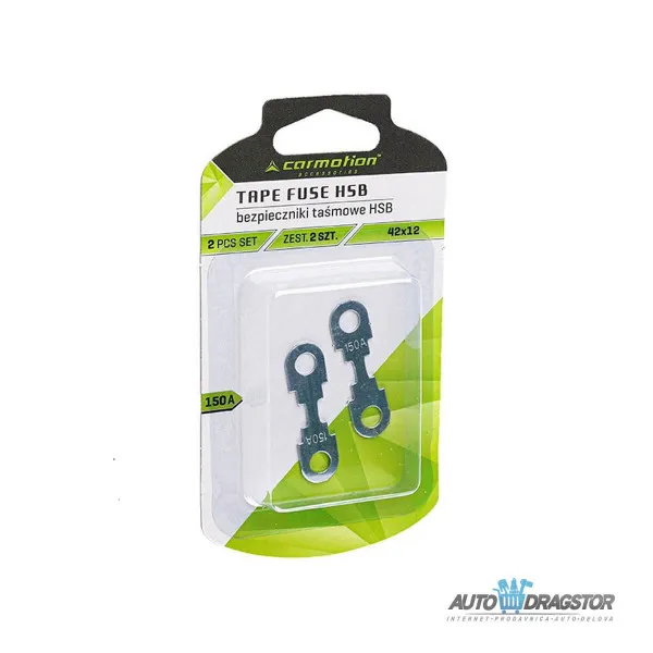 TRAKASTI OSIGURAČ HSB 42x12MM 150A 2KOM 