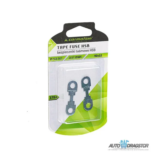 TRAKASTI OSIGURAČ HSB 42x12MM 175A 2KOM 