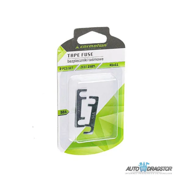 TRAKASTI OSIGURAČ 41x11MM 50A 2KOM 