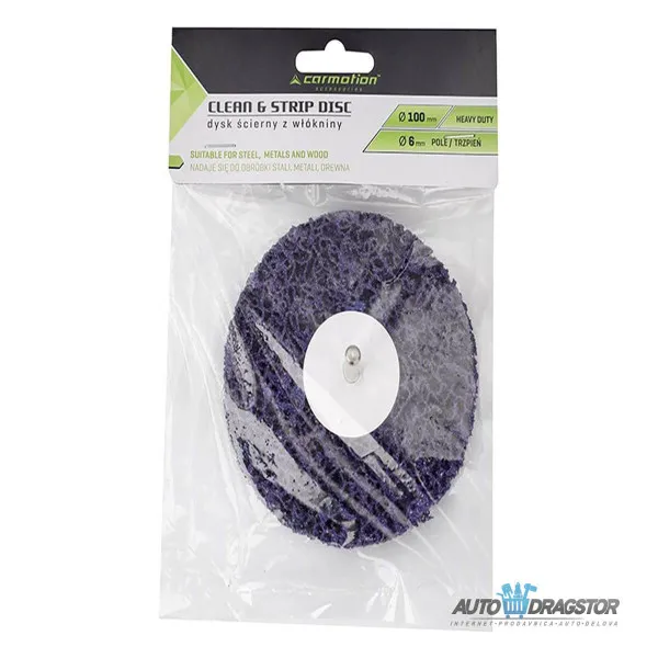 BRUSNI DISK ZA SKIDANJE RDJE Fi 100x15mm HEAVY DUTY 