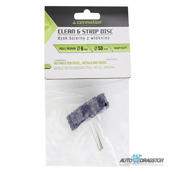 BRUSNI DISK ZA SKIDANJE RDJE Fi 50x15mm HEAVY DUTY 