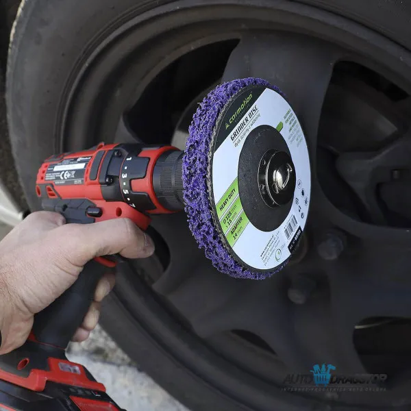 BRUSNI DISK ZA SKIDANJE RDJE Fi 125x15mm HEAVY DUTY 