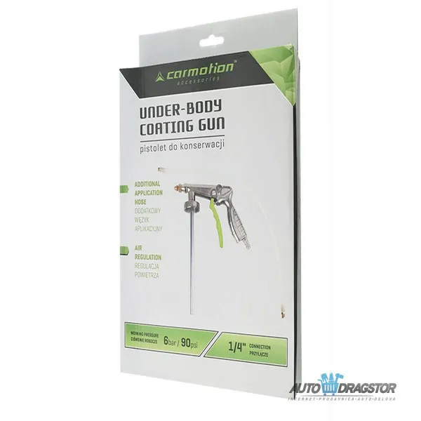 PIŠTOLJ ZA VOSKIRANJE I ANTIKOROZIVNU ZAŠTITU SA FLEKSIBILNIM CREVOM 