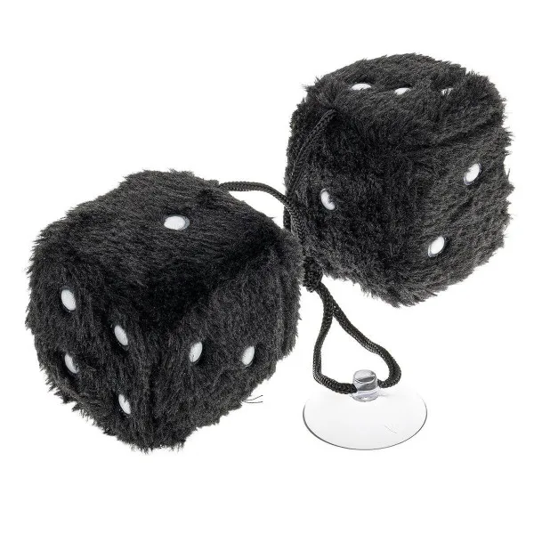 PRIVEZAK KOCKICE CRNO BELE 60x60MM 