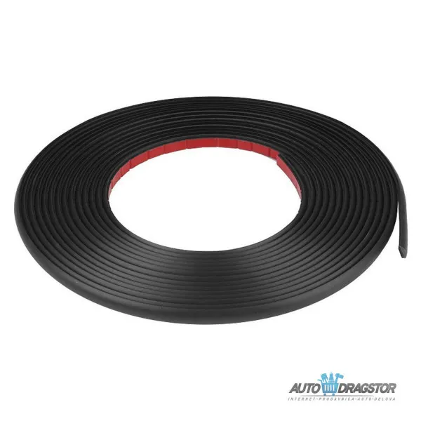 DEKORATIVNA MAT CRNA LAJSNA 8Mx9MM 