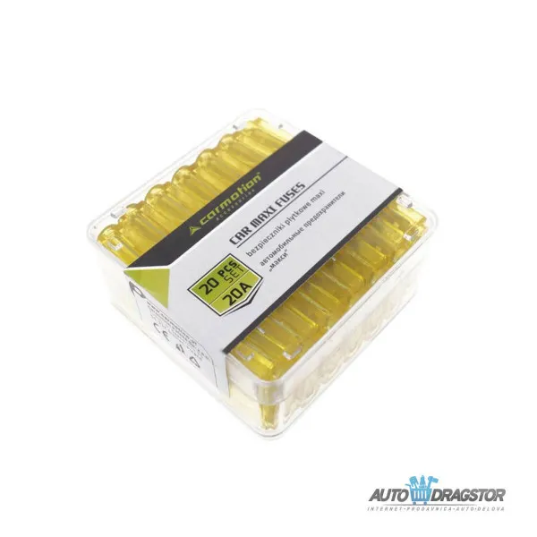 OSIGURAČI MAXI 20A  20KOM 