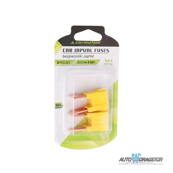 OSIGURAČI JAPVAL TIP M 60A 2KOM 