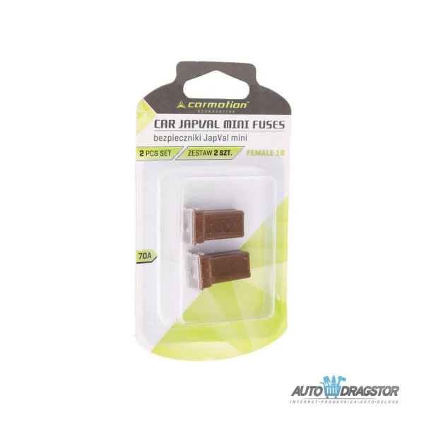 OSIGURAČI JAPVAL MINI ŽENSKI 18 70A 2KOM 