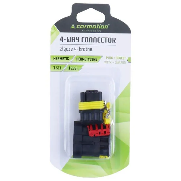 ČETVOROSTRUKI HERMETIČKI KONEKTOR (UTIKAČ+UTIČNICA) 