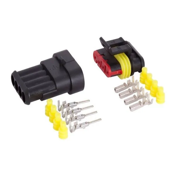 ČETVOROSTRUKI HERMETIČKI KONEKTOR (UTIKAČ+UTIČNICA) 