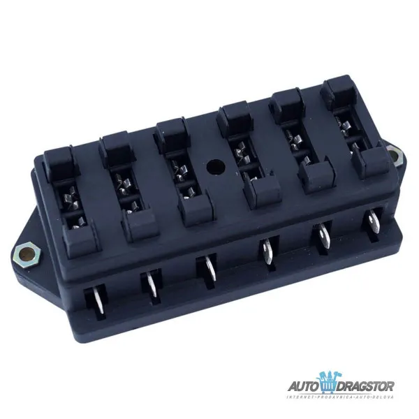 KERAMIČKO KUĆIŠTE OSIGURAČA,6 UTIČNICA 