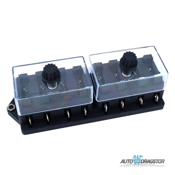 KERAMIČKO KUĆIŠTE OSIGURAČA,8 UTIČNICA 