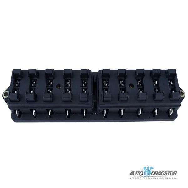 KERAMIČKO KUĆIŠTE OSIGURAČA,10 UTIČNICA 