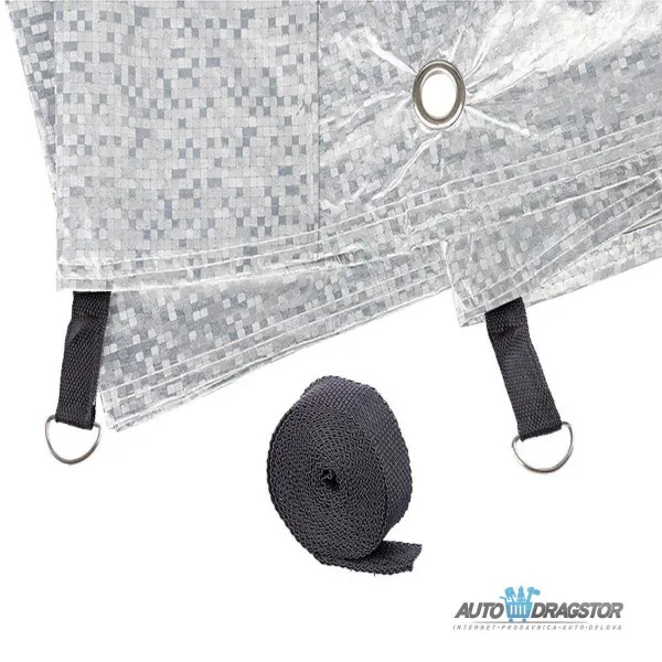 CERADA ZA AUTOMOBIL M ZA SUV/OFF ROAD 430x175x150CM TROSLOJNA,SA SAJLOM I KATANCEM ZA ZAKLJUČAVANJE 