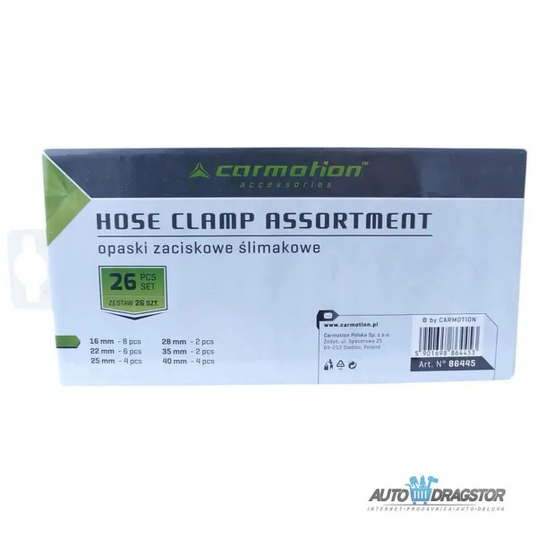 METALNE ŠELNE SET 26KOM 