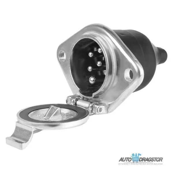 KONEKTOR UTIČNICA 24V TIP N 7 PINOVA ALUMINIJUMSKA 