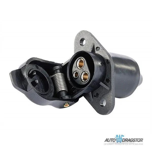 KONEKTOR UTIČNICA 3 PINA 