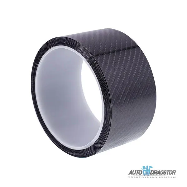ZAŠTITNO DEKORATIVNA TRAKA 3M/5CM SA KARBON TEKSTUROM CRNA 