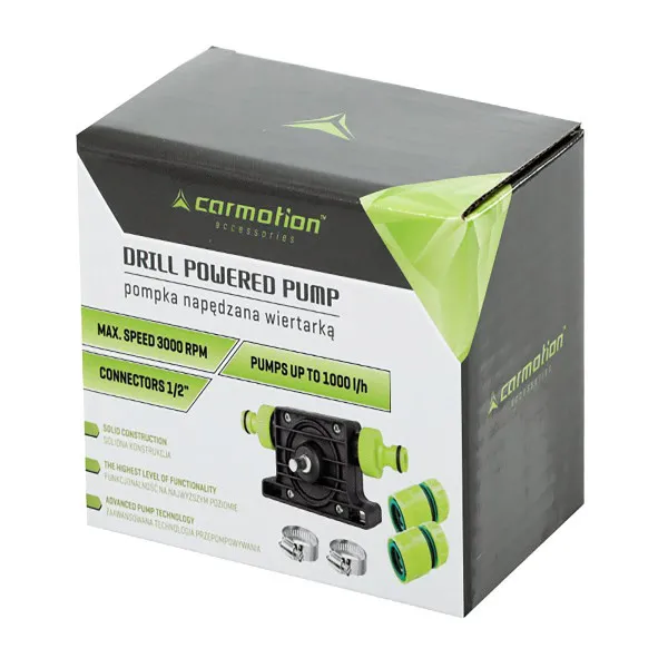 PUMPA ZA ISTAKANJE TEČNOSTI ZA BUŠILICU SA PRIKLJUČCIMA ZA CREVO OD 3/4