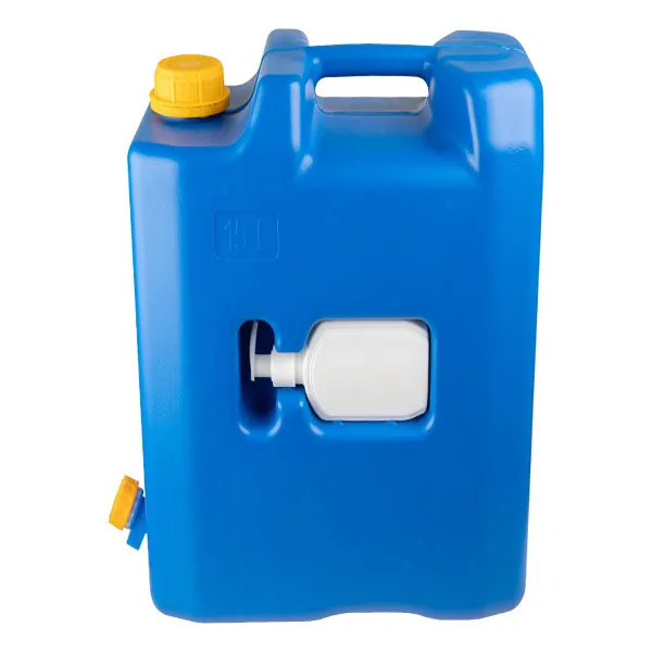 KANISTER ZA VODU 15L SA VENTILOM I DOZEROM ZA SAPUN ILI DEZINFEKCIONO SREDSTVO 
