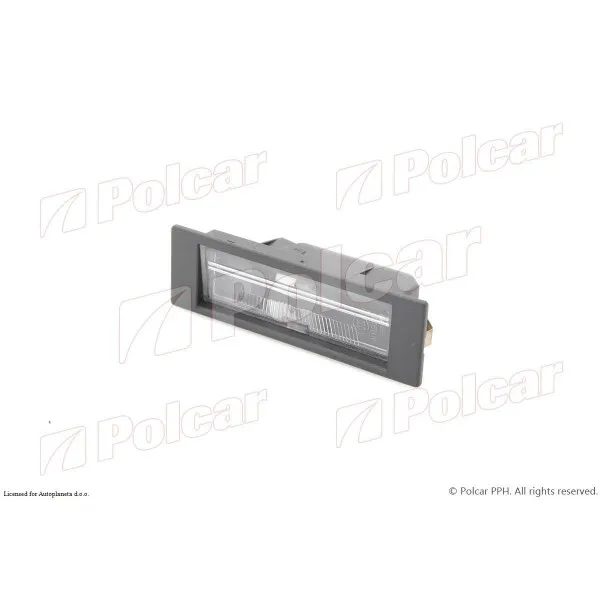 Svetlo registarske tablice BMW 1 (E81/E82/E87/E88), 04-13; 