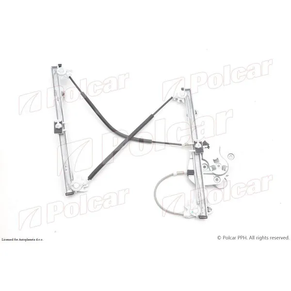 Podizač stakla bez motora BMW 1 (E81/E82/E87/E88), 04-13; 