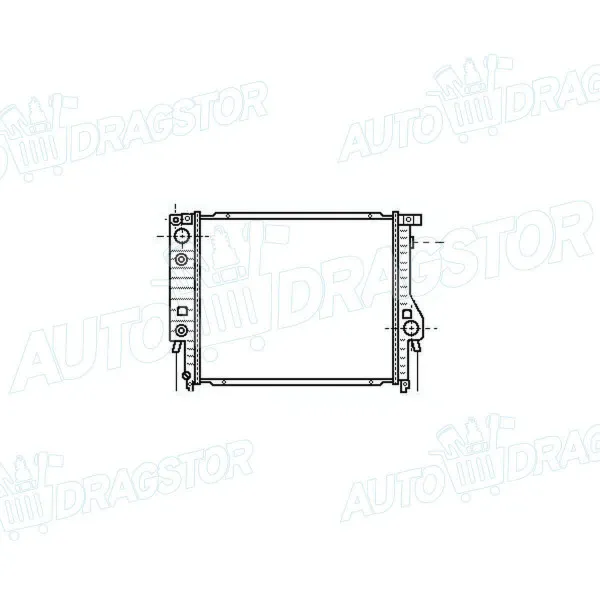 Hladnjak BMW 3 (E30), 82-93; 