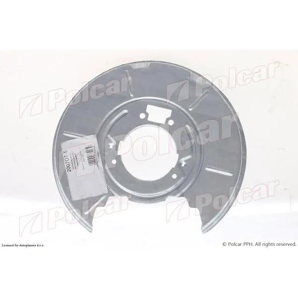 Anker platna-štitnik kočnica BMW 3 (E36), 90-00; 