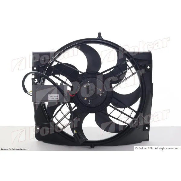 Ventilator hladnjaka sa nosačem BMW 3 (E46), 98-06; 
