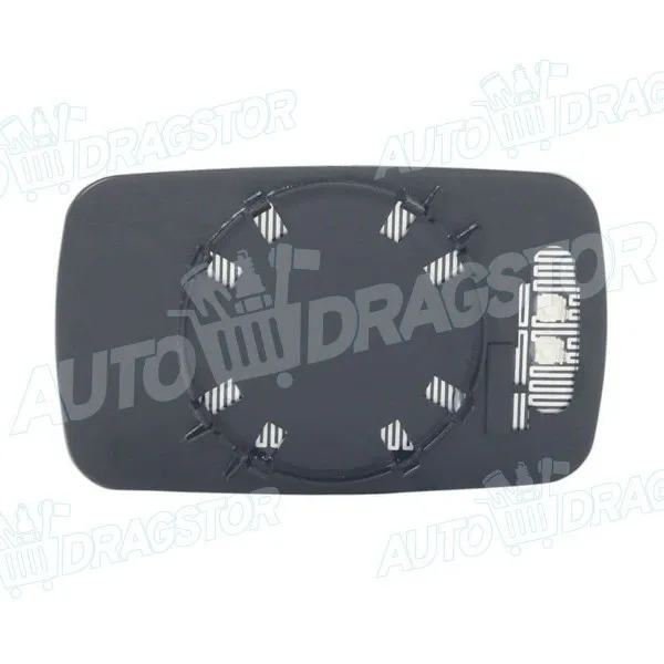 Staklo retrovizora sa nosačem BMW 3 (E46), 98-06; 