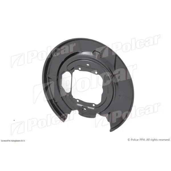 Anker platna-štitnik kočnica BMW 5 (E39), 96-04; 