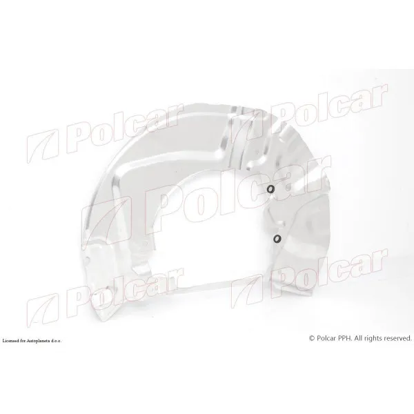 Anker platna-štitnik kočnica BMW 5 (E60/61), 03-10; 