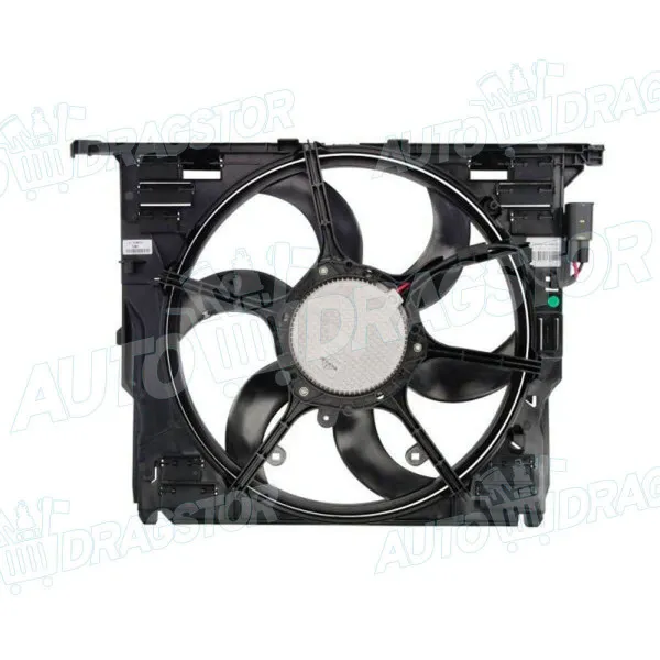 Ventilator hladnjaka sa nosačem BMW 5 (F10/F11), 10-17; 