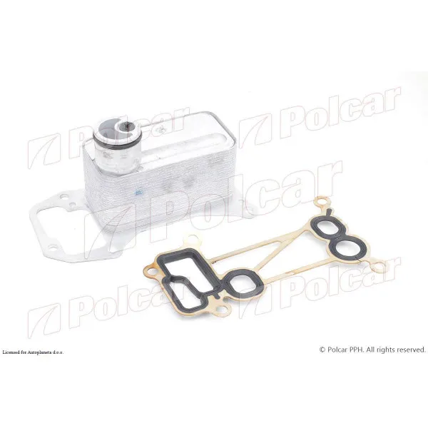 Hladnjak ulja BMW 3 (E90/91/92/93), 04-13; 5 (F10/F11), 10-17; 5 GT (F07), 09-17; 7 (F01), 08-16; X5 (E70), 06-13; X6 (E71), 08-14; 