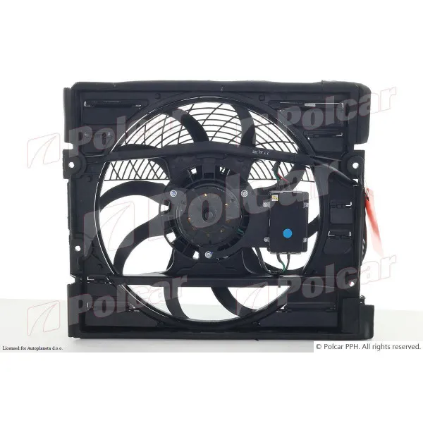 Ventilator hladnjaka sa nosačem BMW 7 (E38), 94-01; Z8 (E52), 00-03; 